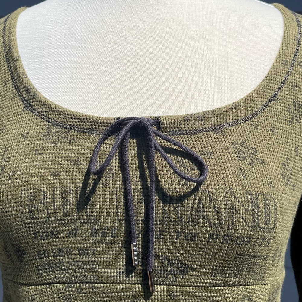 Betsey Johnson Y2K VINTAGE Waffle Knit Bee Brand Skater Dress NWT - Picture 5 of 10